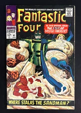 FANTASTIC FOUR #61 Nice Silver Age Copy Sandman Stan Lee/Jack Kirby Marvel 1967