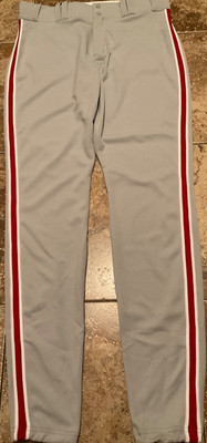 MAJESTIC AUTHENTIC  PHILLIES PANTS PLAYER ISSUE ( SIZE 40 x 36 ) ROAD GREY