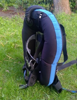 Halcyon Eclipse 40 -  Carbon Backplate - Single Tank - vollständiges Wing-Set