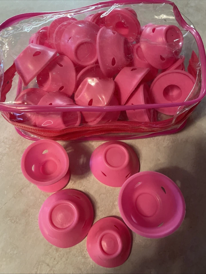 Magic No Heat 30 rolos totais para modelagem de cabelo 15 peças Lg 15 peças Sm rolos de silicone - Imagem 3 de 4