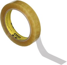681 Transparent Film Tape, 1.5 Inch x 72 Yards Clear Self-Adhesive Roll for