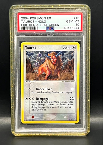 Tauros graded PSA 10 for sale on eBay