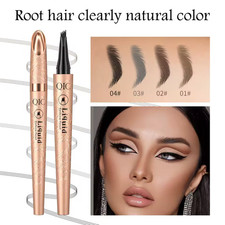 QIC Eyebrow 4 Tip Brow Pencil, Microblading Pen Waterproof Long-Lasting 2