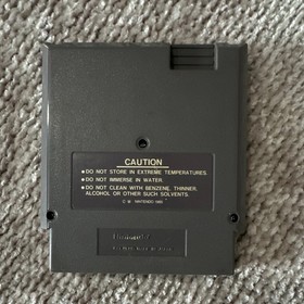 Acclaim 3-D WorldRunner Nintendo NES NTSC-U/C Game Cartridge