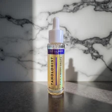 Tanologist Self Tan Drops Dark 1.01 oz 30ml Face & Body Tanning Vegan Authentic