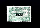 PARAGUAY Stamp - 1935 Graf Zeppelin Airship Overprint Air Mail Sn C94 Used   r4