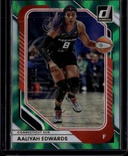 2026 Donruss WNBA Teal Laser Aaliyah Edwards #42 /199 | Connecticut Sun