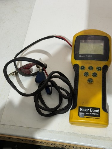 Riser Bond 1550 Lexxi Compact Handheld TDR Time Domain Reflectometer Parts Untes