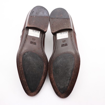 Suitsupply Double Monk Strap Shoes Men\'s Size 8.5 Dark Brown Leather Italy Suitsupply Double Monk Strap Shoes Men main image 4