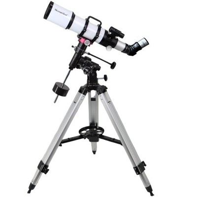 80mm 600mm Refractor Telescope - EQ3 Equatorial Mount, Complete Kit, 2'' Focuser