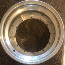 13" SPLIT RIM OUTER RIM SECTION - 7.0". 12 bolt on 250mmpcd - Chevron/Speedline