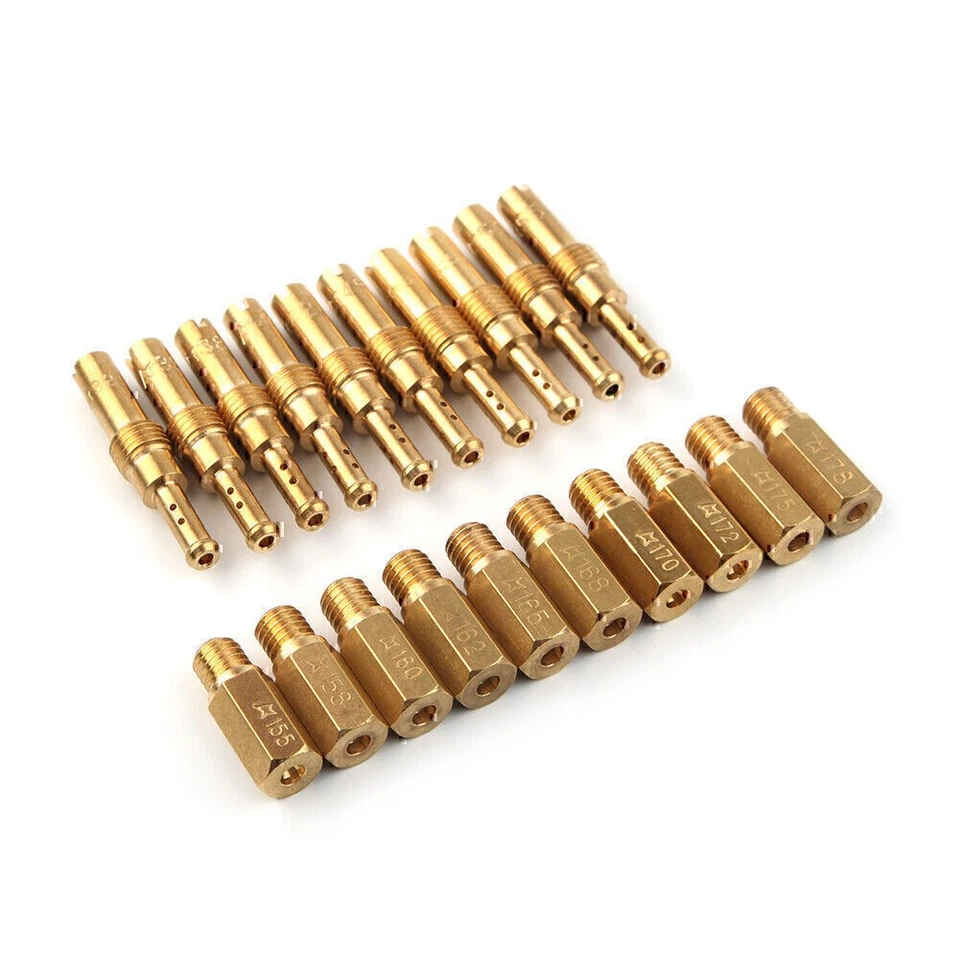 20x 5mmx 0.8 Chorros Principales + 6mm x 0.75 Kit de Chorros Piloto Lento para Carburador de Motocicleta Foto 3 de 4