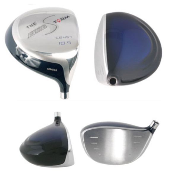 Bang-O-Matic Storm 100% Beta Titanium Driver Head 460cc 10.5 Degree Left Hand