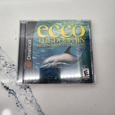Ecco the Dolphin Defender of the Future Sega Dreamcast Complete Box Manual Disc