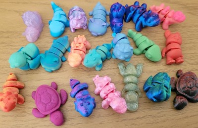Mini 3D-gedruckte Tiere - riesige Auswahl - neu - UK-Verkäufer - mehrere Mengen