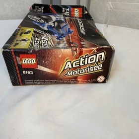 New! LEGO Racers Power Blue Sprinter (8163) box is Crushed But Is Sealed - 2009
