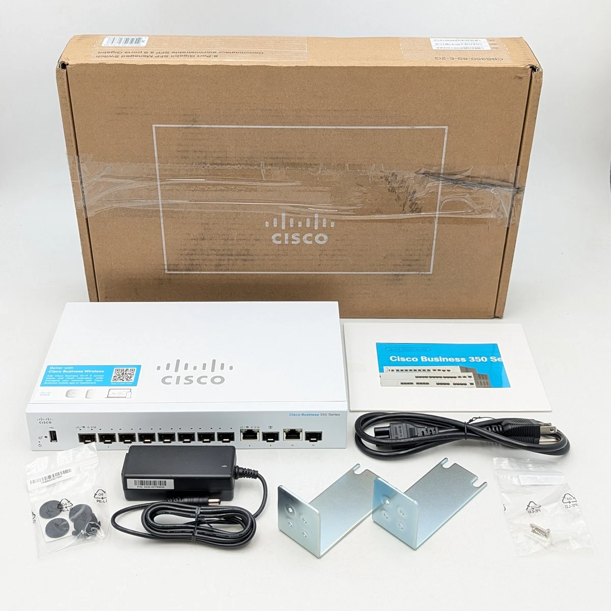 Cisco SG200-08P 8-Port Gigabit POE Sart Switch - Switch de red, color