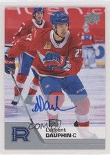 2020-21 Upper Deck AHL Auto Laurent Dauphin #126 Auto 0i47