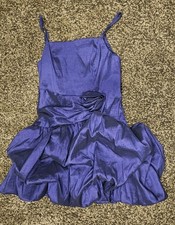 jessica mcclintock girls purple bubble prom dress 10