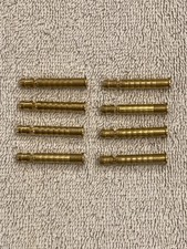 8 - Easton 6mm Brass arrow inserts 50-75