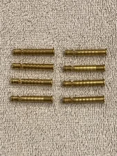 8 - Easton 6mm Brass  arrow inserts  50-75
