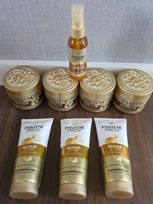 8x Pantene Pro-V Repair & Care Keratin Haarmaske Shampoo Pflegespülung Oil - Bild 1 von 4