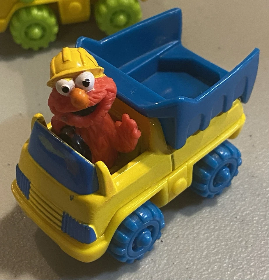 Vintage 4 Tyco Matchbox Sesame Muppet Diecast Car Jet Ski Elmo Fozzie Bear - Imagem 4 de 4