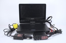 Sony Portable DVD Player Black DVP-FX950 w/ Charger  Battery  Cables