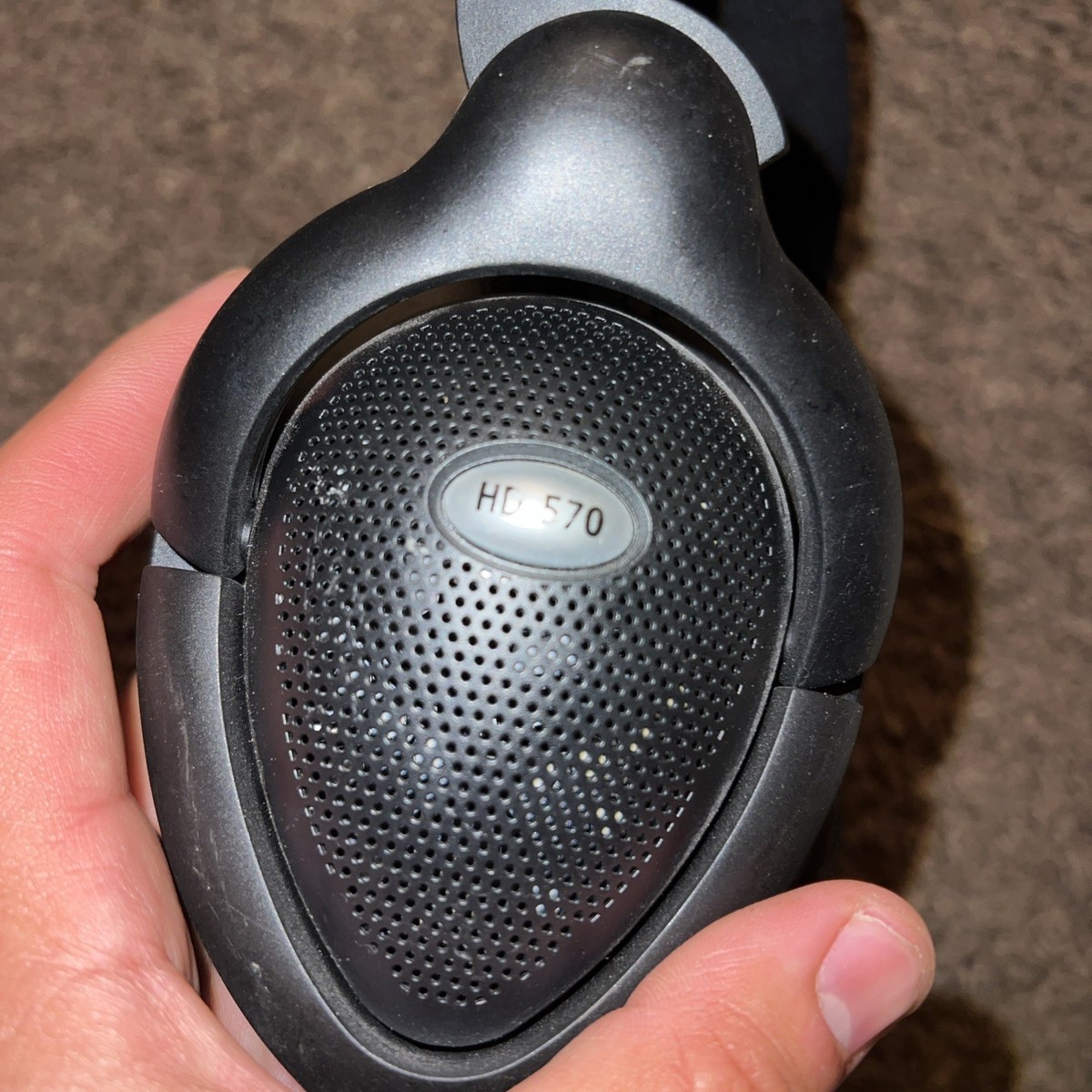Sennheiser HD 570 Headphones Over Ear Wired Vintage 1998 Needs