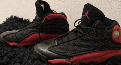 Jordan Air Jordan 13 Retro Bred Men's Mid Top Sneakers 414571-004
