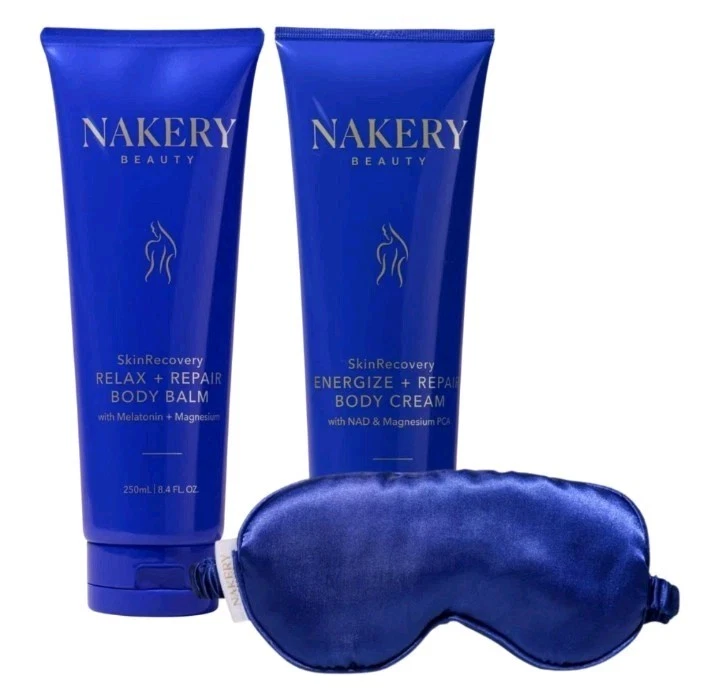 Nakery Beauty SkinRecovery Relax Repair Balm Energize Repair Cream New Sealed