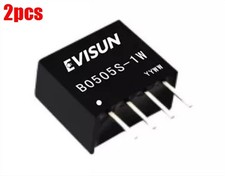 2Pcs Power Module SIP-4 Isolation Module Dc-D...