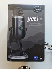 Blue Yeti X Professional USB Condenser Microphone - Black