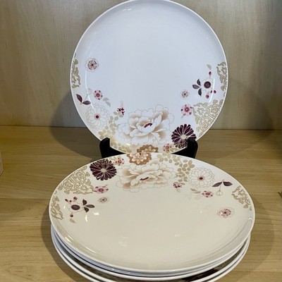 Maxwell & Williams Kimono White Cherry Blossom 27cm Dinner Plate x6