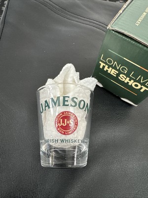 JAMESON IRISH WHISKEY Shot Glass; New in Box