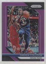 2018-19 Panini Prizm Purple Prizm 12/75 Darren Collison #104 jg5