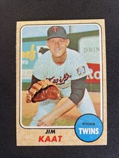 1968 Topps  #450 Jim Kaat Near Mint