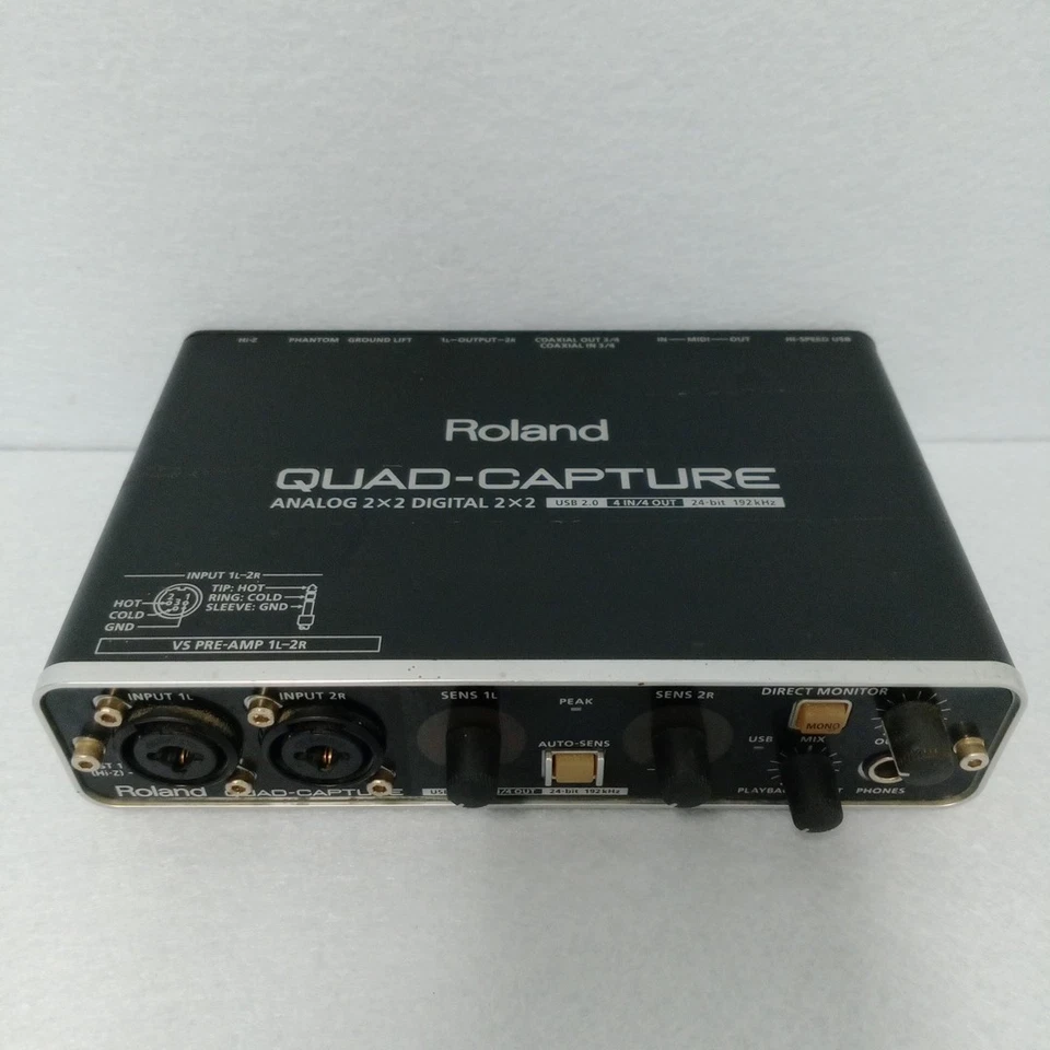 Roland UA55 Quad-Capture USB 2.0 (Non Testata) - Immagine 2 di 4