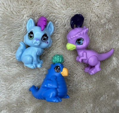 Mattel Cave Club Pet Lot Loose Wolf Pup Tella Slate Bird Bashley Dinosaur