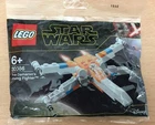 LEGO STAR WARS FOIL SHIP 30386 POE DAMERON'S X-WING X WING POLYBAG FIGURE