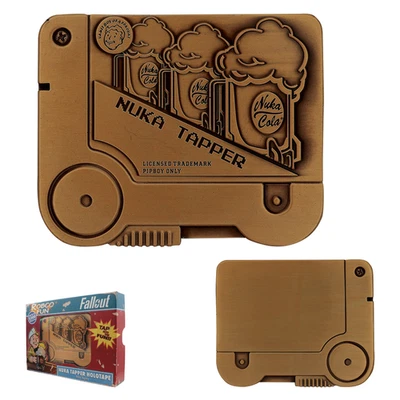 BETHESDA Fallout Holotape Metal Replica – Nuka Tapper Limited Edition Game Merchandise