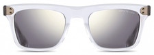 Brand New DITA Sunglasses TELION DTS120-51-03AF Clear-Gold/Grey w/Silver Mirror