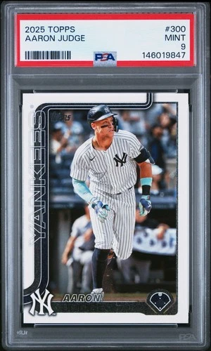 2025 Topps #300 Aaron Judge PSA 9 (EJM)