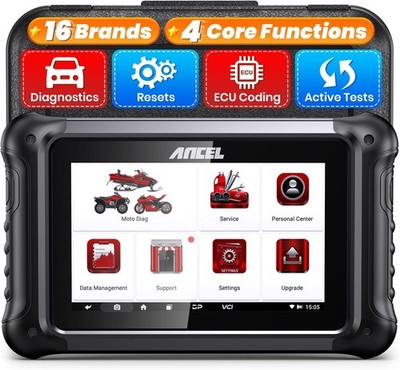 ANCEL MT700 Motorcycle Diagnostic Tool Obd2 Scanner for Harley BMW Ducati Suzuki