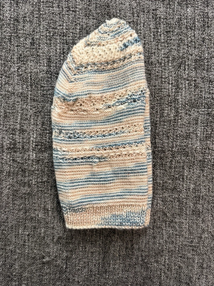 Hand knit Slouchy Sock Hat (loose Knit, Xl) - Image 2 of 4