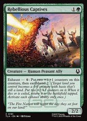 Rebellious Captives 191 Avatar: The Last Airbender MTG