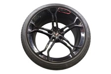 12-16 McLaren MP4-12C Rear Lightweight Wheel Rim 20 Inch W/ Tire *Damaged* Oem