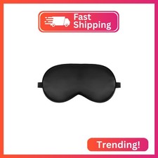 Sleep Mask Silk Eye Mask for Sleeping, Eye Cover Soft Satin Blindfold Adjustable