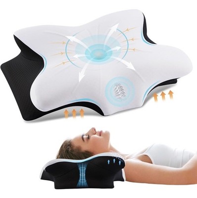 Ergonomic Memory Foam Cervical Pillow Sleeping Neck Shoulder Support  Standard