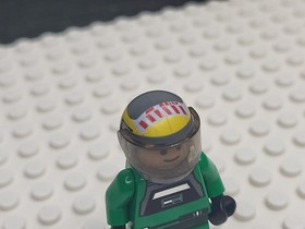 LEGO Star Wars Rebel Pilot A-Wing Minifigure Green Jumpsuit sw0031a 6207